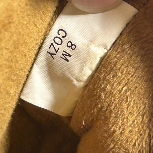 Khombu Combat Suede Sherpa Boots Womens Size 8 Duck Hiking Waterproof Snow - Picture 14 of 15